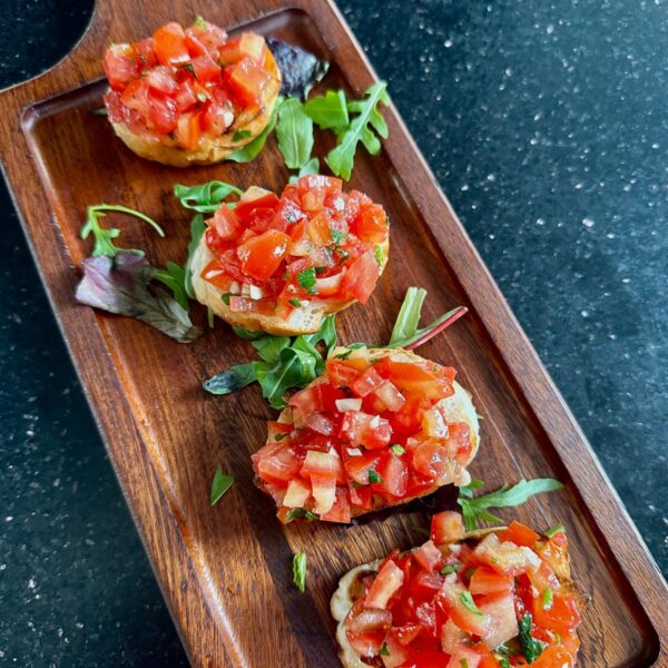 Bruschete cu roşii