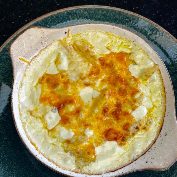 Penne quattro formaggi al forno