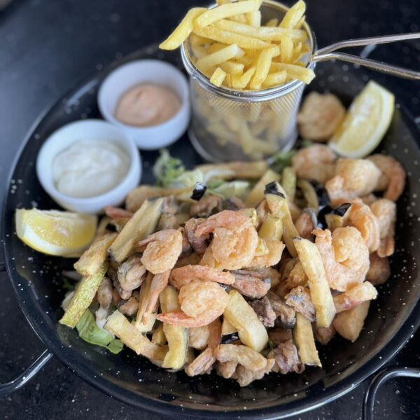 Fritto misto cu cartofi pai