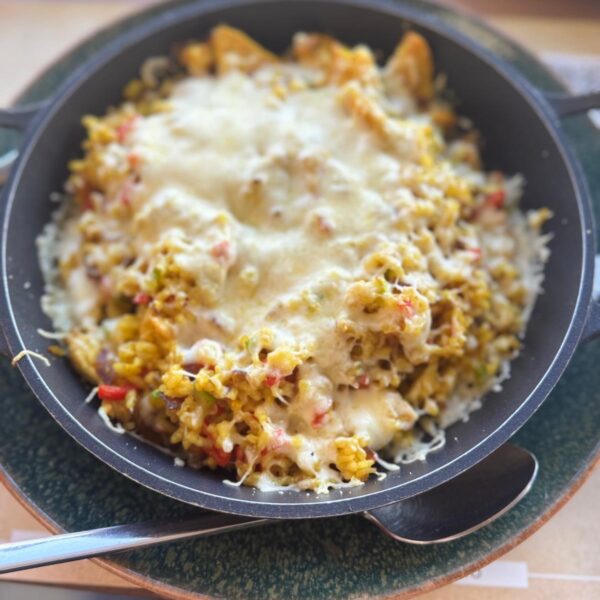 Fajitas cu pui și orez