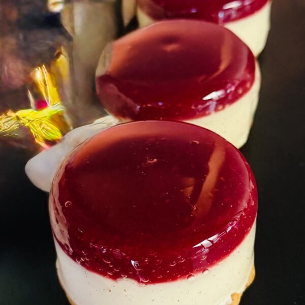 Cheesecake cu zmeură